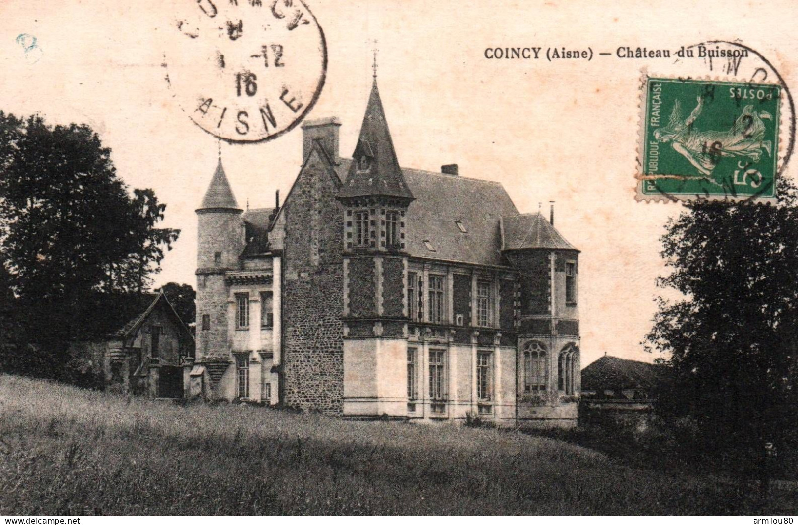 N° 31 D2  COINCY CHATEAU DU BUISSON - Andere & Zonder Classificatie