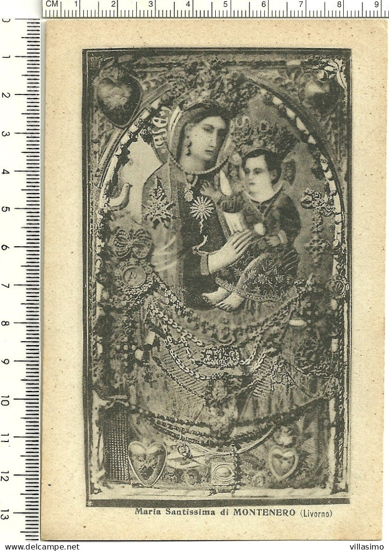 Livorno - Maria Santissima Di Montenero - VG. 1920 - Livorno