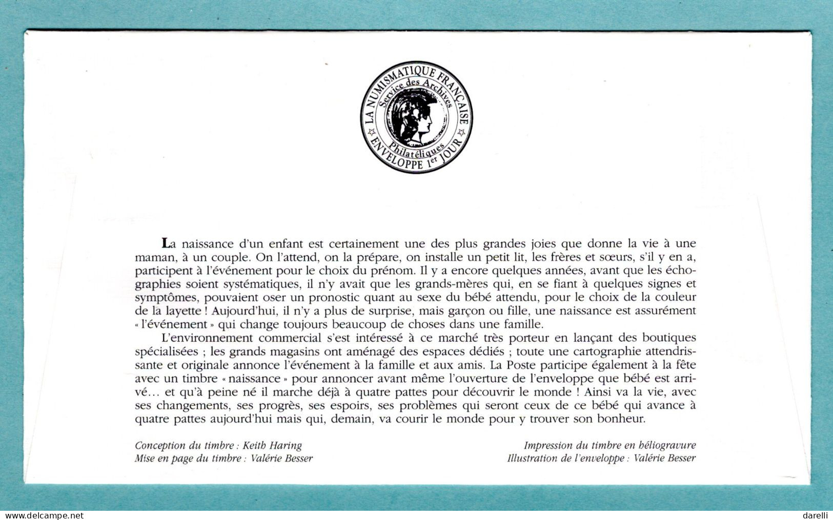 FDC France 2003 - Naissance - YT 3541 - Paris - 2000-2009