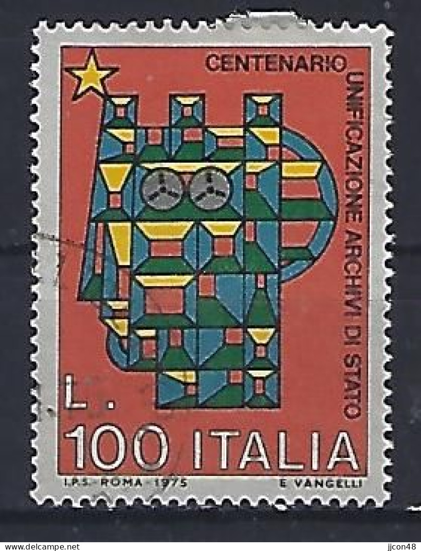 Italy 1975  100 Jahre Staatsarchive  (o) Mi.1503 - 1971-80: Gebraucht