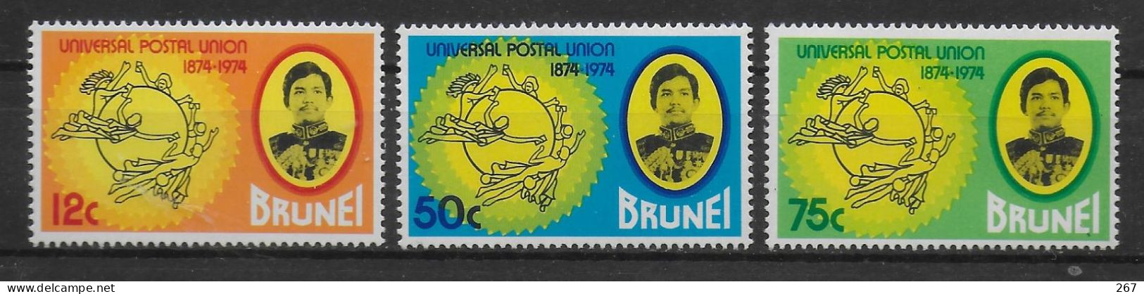 BRUNEI  N° 208/10   * *  Upu Poste - UPU (Unión Postal Universal)