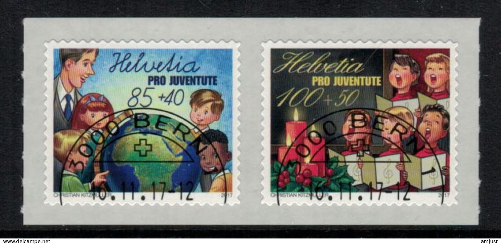 Suisse// Schweiz // Switzerland // Pro-Juventute //  Série Pro-Juventute 2017 Oblitérée - Used Stamps