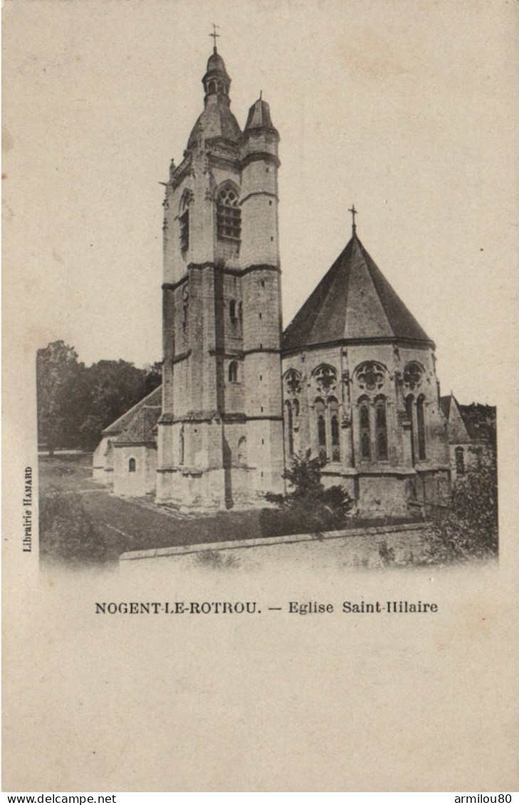 N° 40 D2  NOGENT LE ROTROU EGLISE SAINT HILAIRE - Nogent Le Rotrou