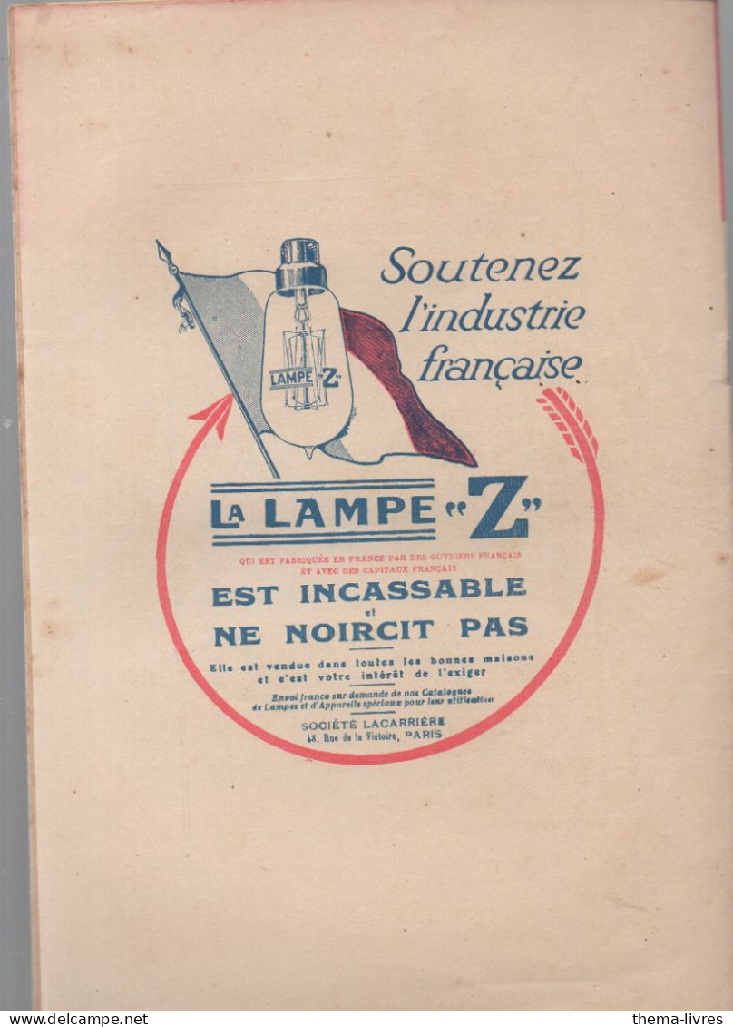 Revue   LE CRI DE PARIS  N° 1068 Septembre 1917   (pb LA.LAMPE Z Au Plat Inf)   (CAT4090 / 1068) - Humor