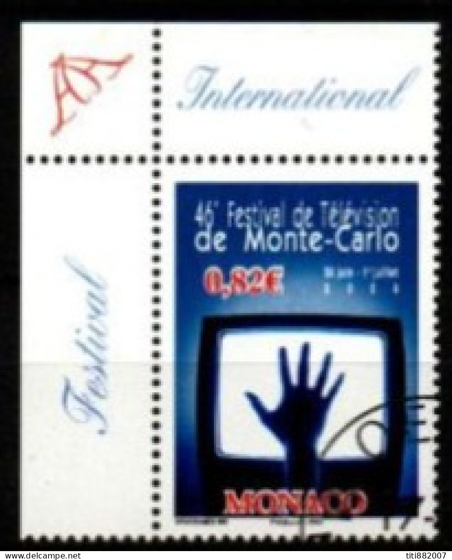 MONACO   -   2006 .  Y&T N° 2550 Oblitéré .   Télévision - Used Stamps