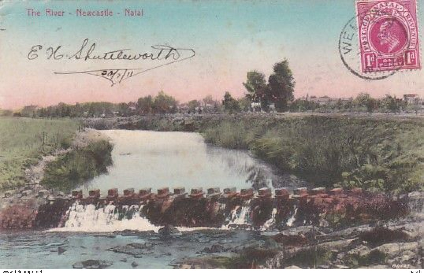 4823105Natal, The River Newcastle. 1911.(little Crease Corners) - Sud Africa