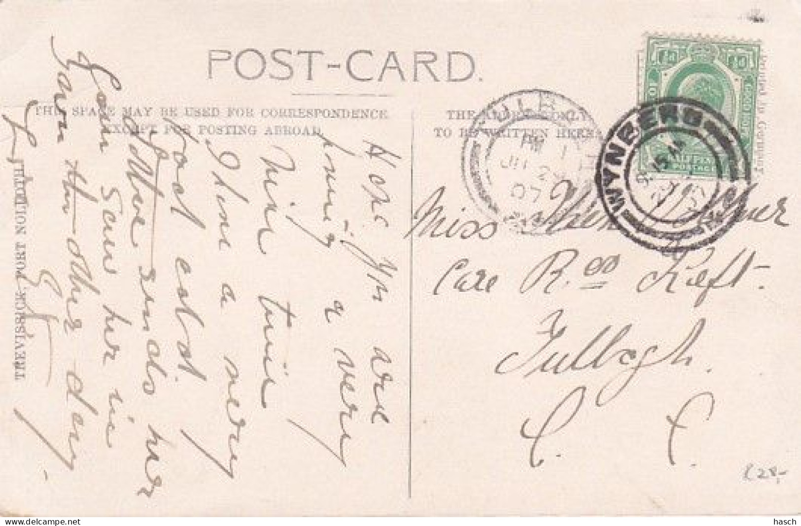 482389Port Nolloth, Jetty. (postmark 1907) - Sudáfrica