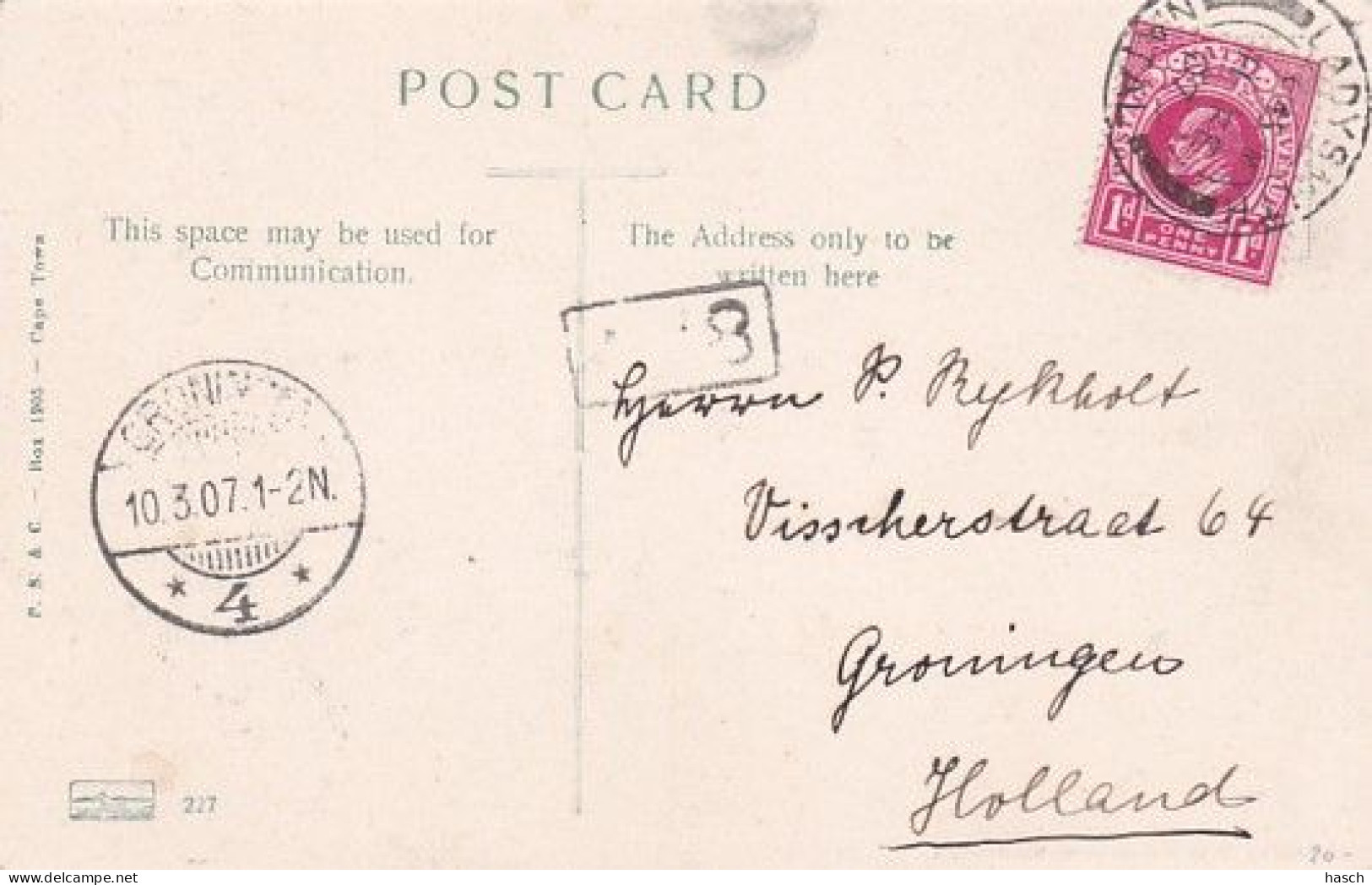 482368Ladysmith, (postmark 1907) - South Africa