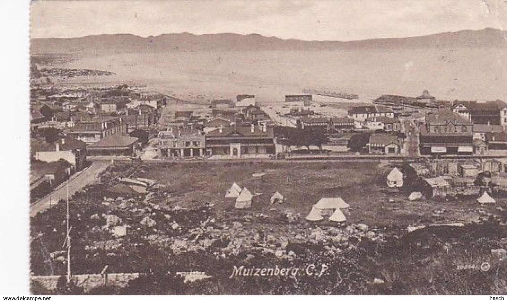 482354Cape Town, Muizenberg.(crease See Corners, Right Top Little Tear) - South Africa