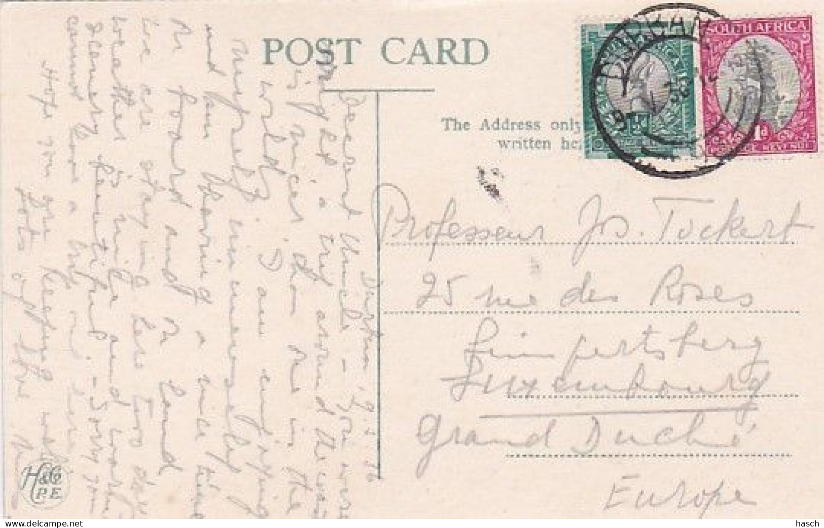 482318Durban, Ricksha Boy. 1936. (photo Card)(see Corners) - Afrique Du Sud