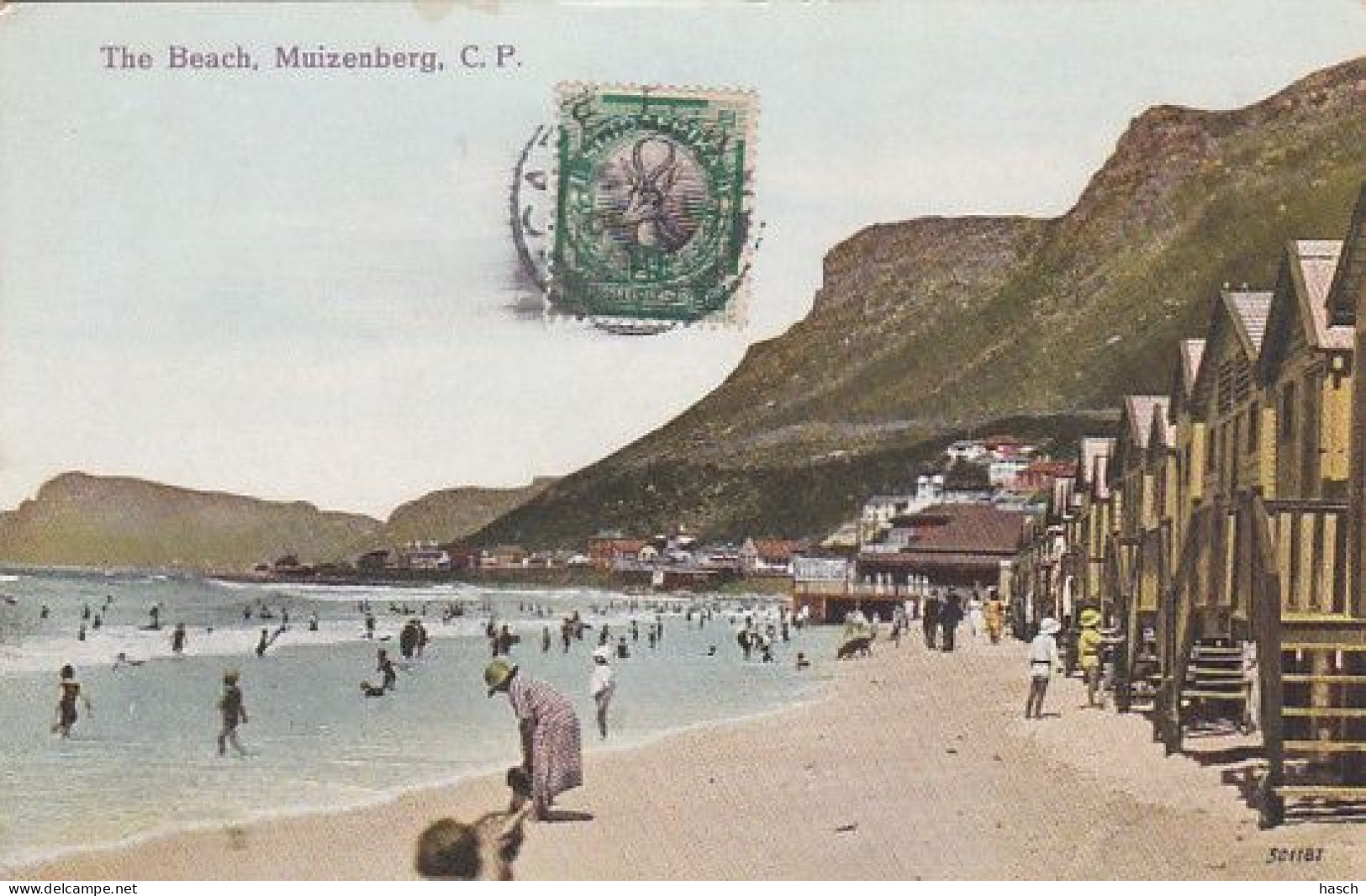 48239Muizenberg, The Beach. )(little Crease Corners)  - Sud Africa