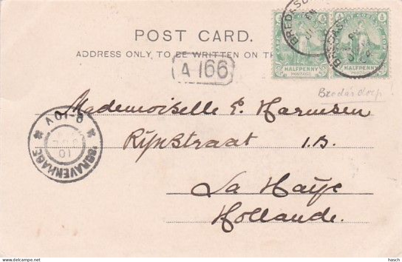 48231 A Private Residence In Eshowe. (postmark 1904)(see Corners, Little Defect Right Top) - South Africa