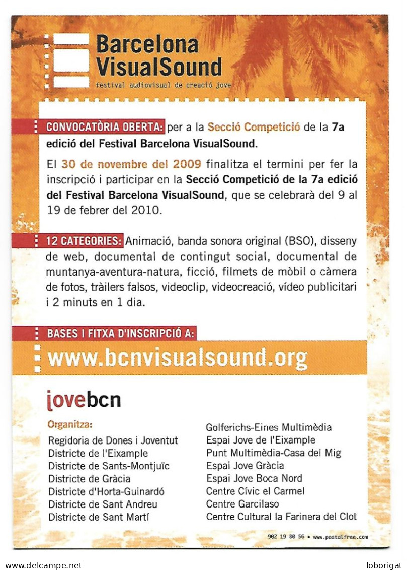 " BARCELONA VISUALSOUND ".- AJUNTAMENT DE BARCELONA.- ( CATALUNYA ) - Expositions