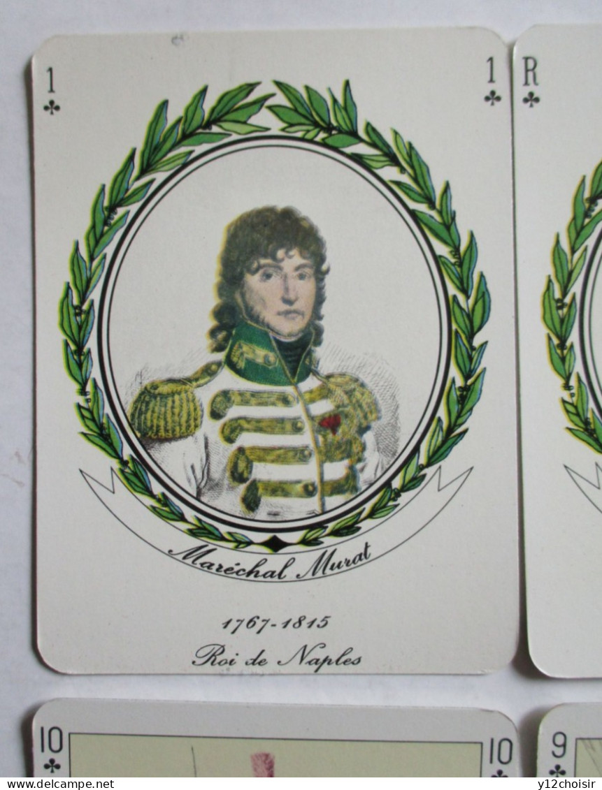 JEU DE CARTES COMPLET AVEC SA BOÎTE  LE JEU DU BLOCUS  ARMEE EMPEREUR NAPOLEON 1ER