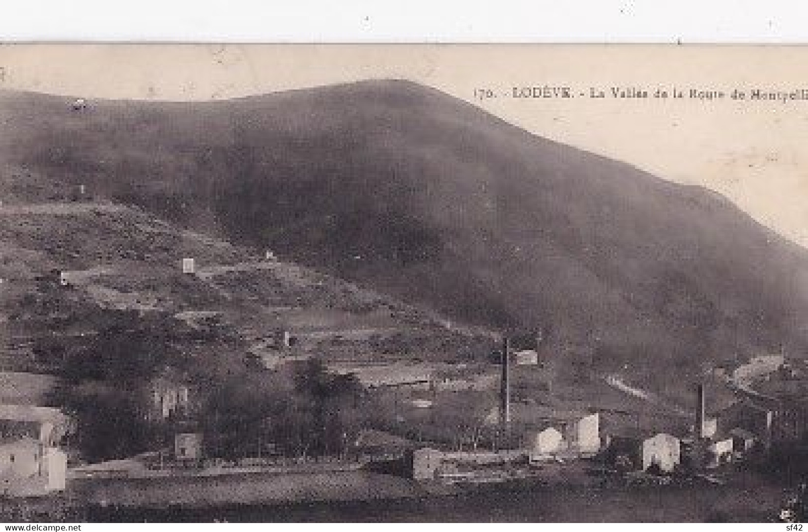 LODEVE          La Vallée Et La Route De Montpellier       Les Usines   + Flamme - Lodeve