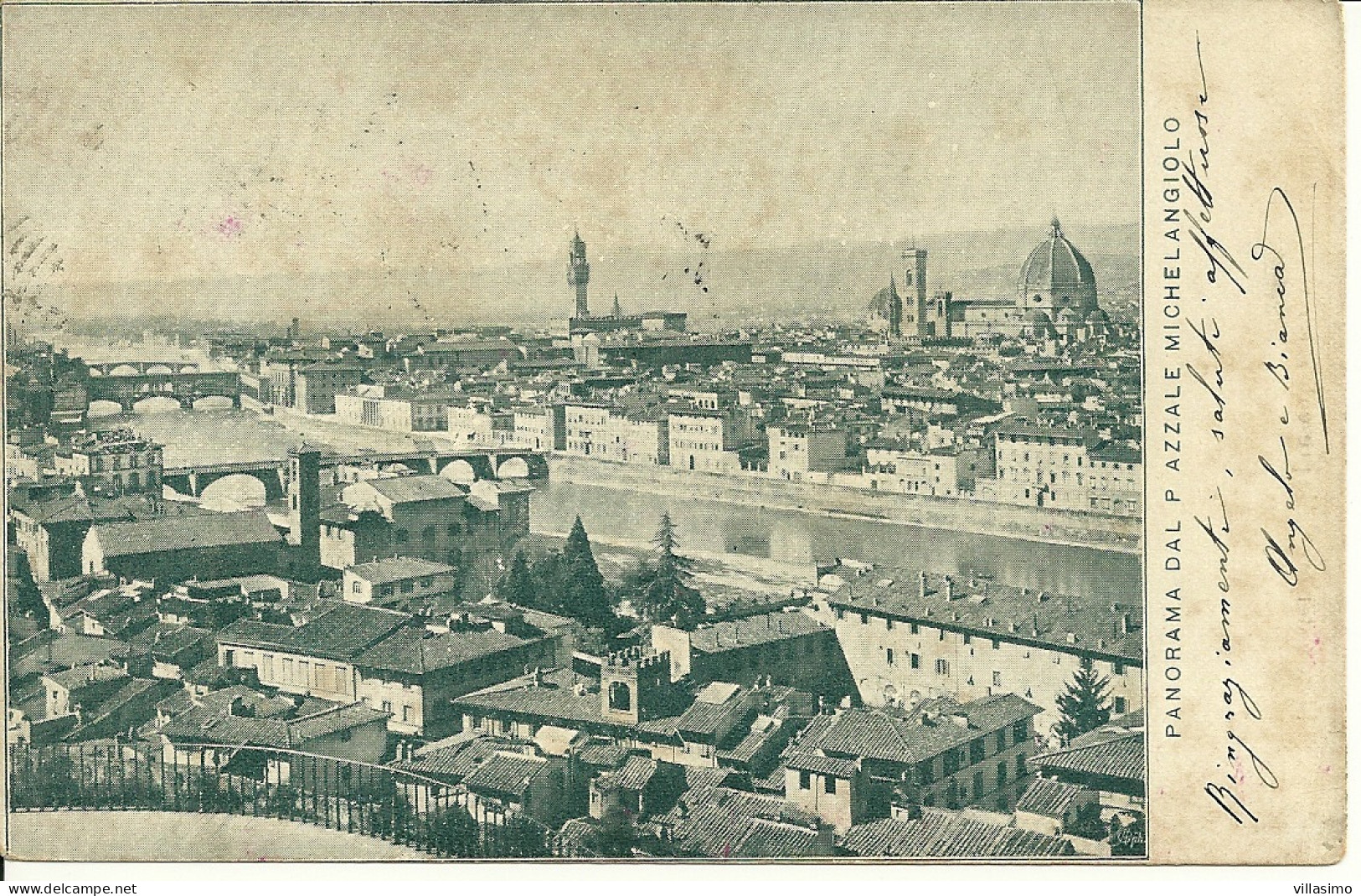 Firenze - Panorama Dal Piazzale Michelangiolo - VG.1903 - Firenze (Florence)