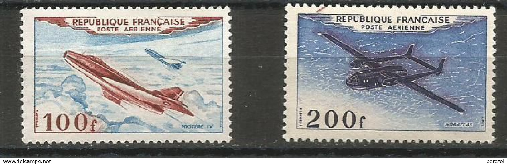 FRANCE ANNEE 1954 PA N°30,31 NEUFS** MNH TB COTE 15,00 €  - 1927-1959 Ungebraucht