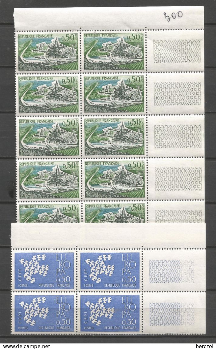 FRANCE ANNEES  1960/1961 LOT DE 61 TP NEUFS** MNH COTE 57,20 €  TB - Unused Stamps