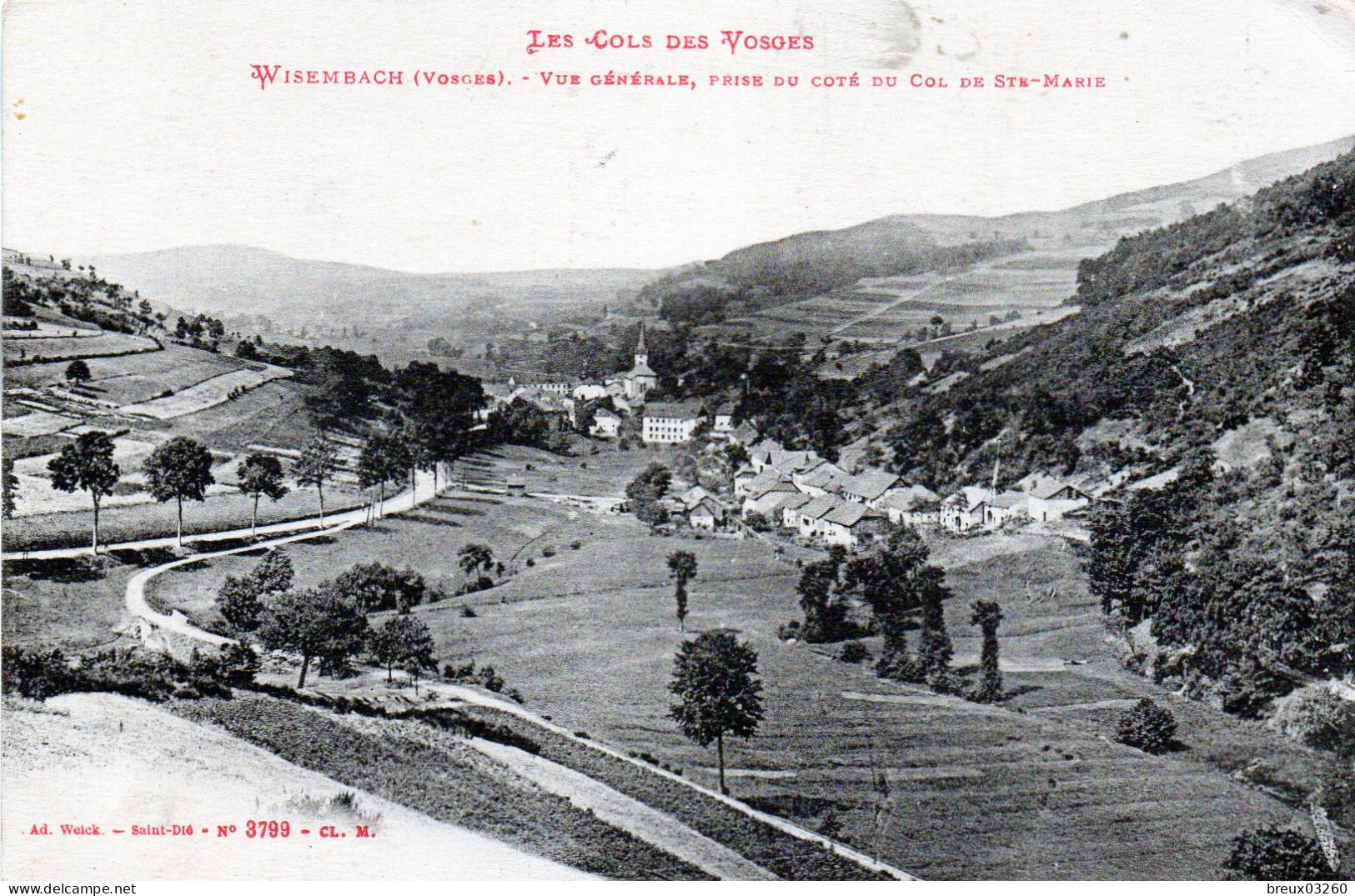 CP- WISSEMBACH  - Vue Générale - - Other & Unclassified