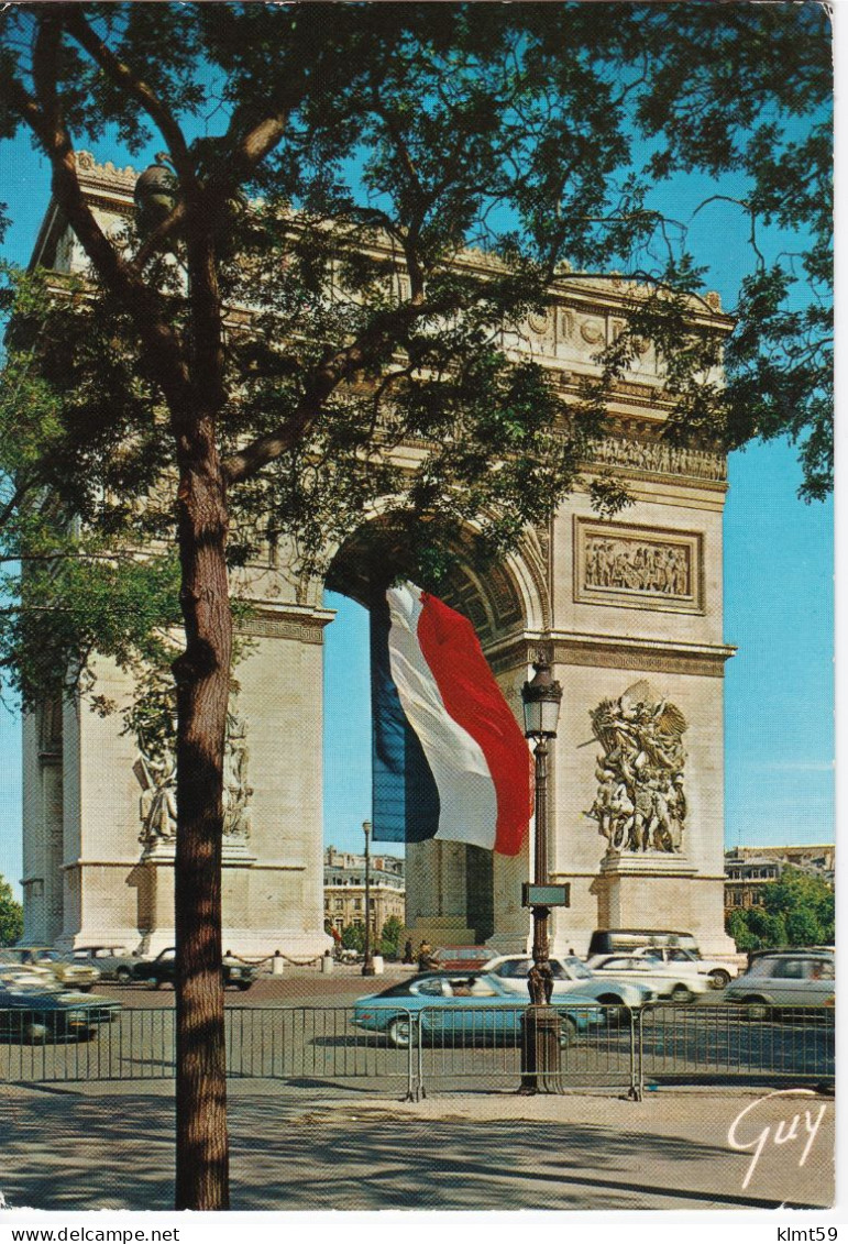 Paris - L'Arc De Triomphe De L'Etoile - Triumphbogen
