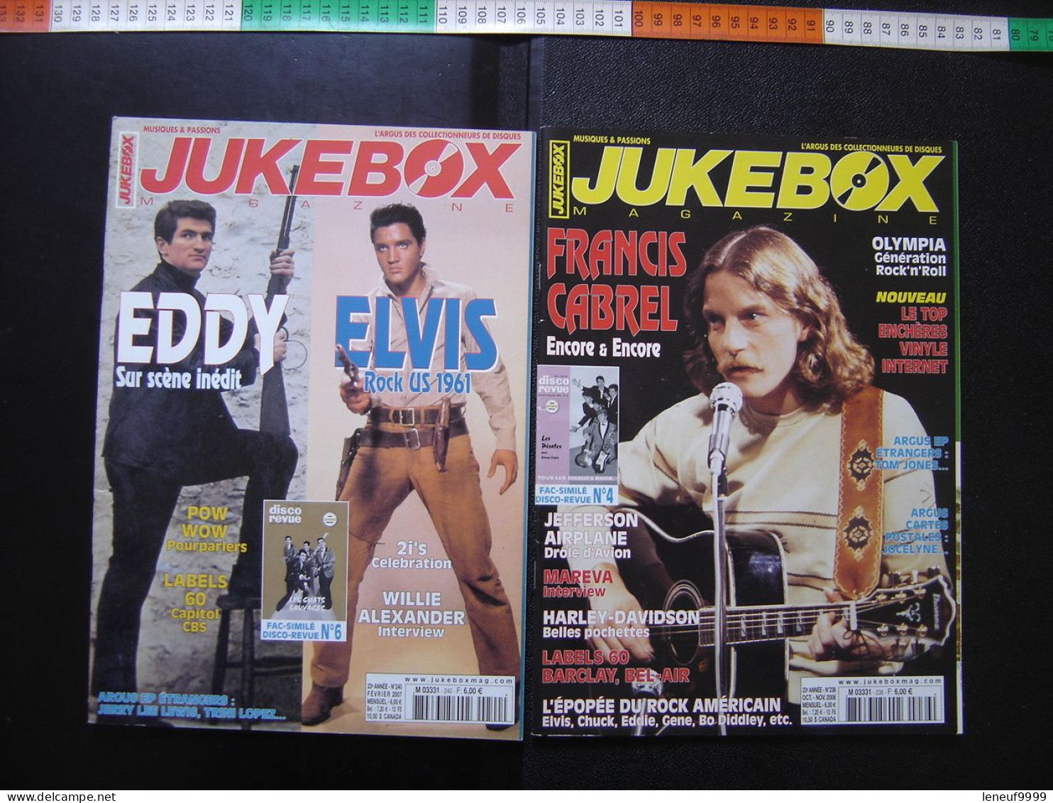 Lot De 14 Magazines JUKEBOX Collectionneurs De Disques 14,18,22,35,69,212,219,222,229,230,232,234,236,240 - Musique