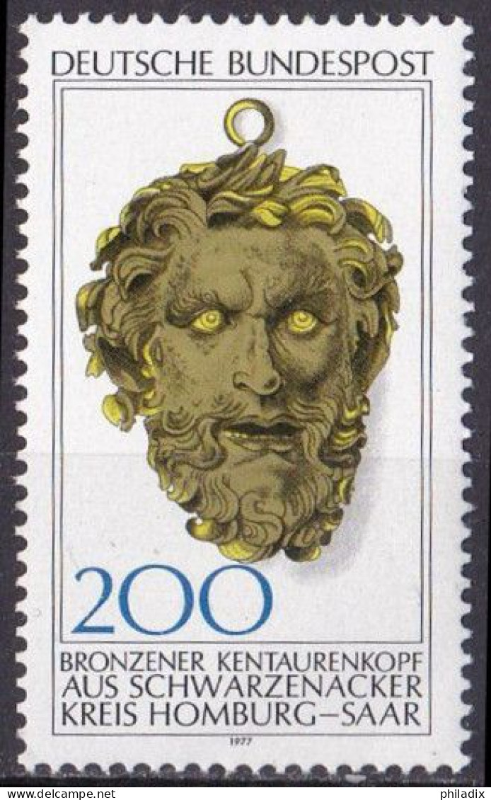 BRD 1977 Mi. Nr. 945 **/MNH (BRD1-6) - Unused Stamps
