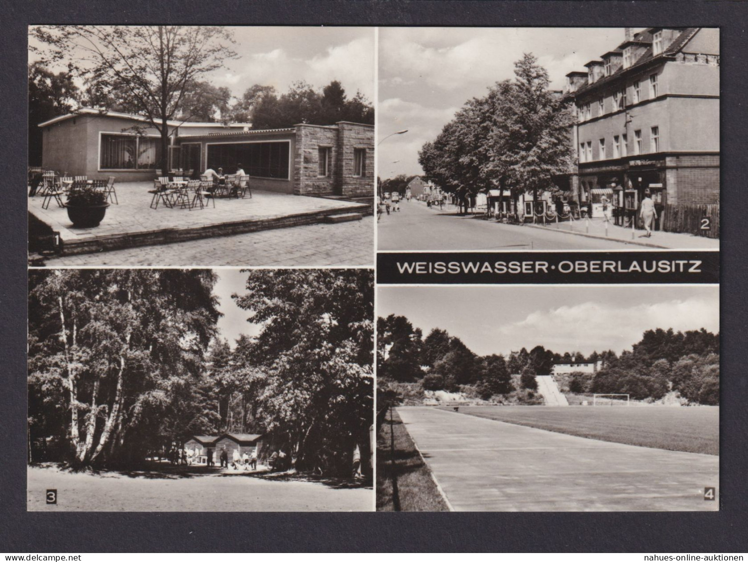Ansichtskarte Weisswasser Sachsen Oberlausitz Tierpark Cafe Pionierlager Philipp - Andere & Zonder Classificatie