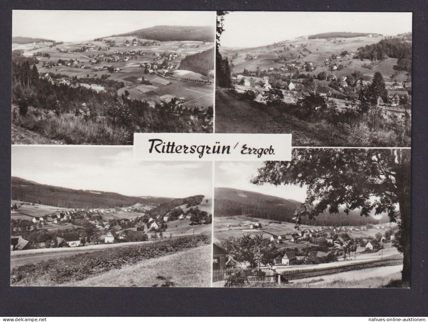 Ansichtskarte Rittersgrün Sachsen Erzgebirge - Autres & Non Classés