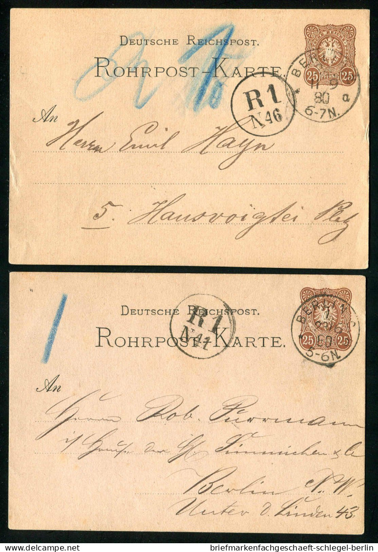 Berlin, 1880, RP 2, Brief - Other & Unclassified