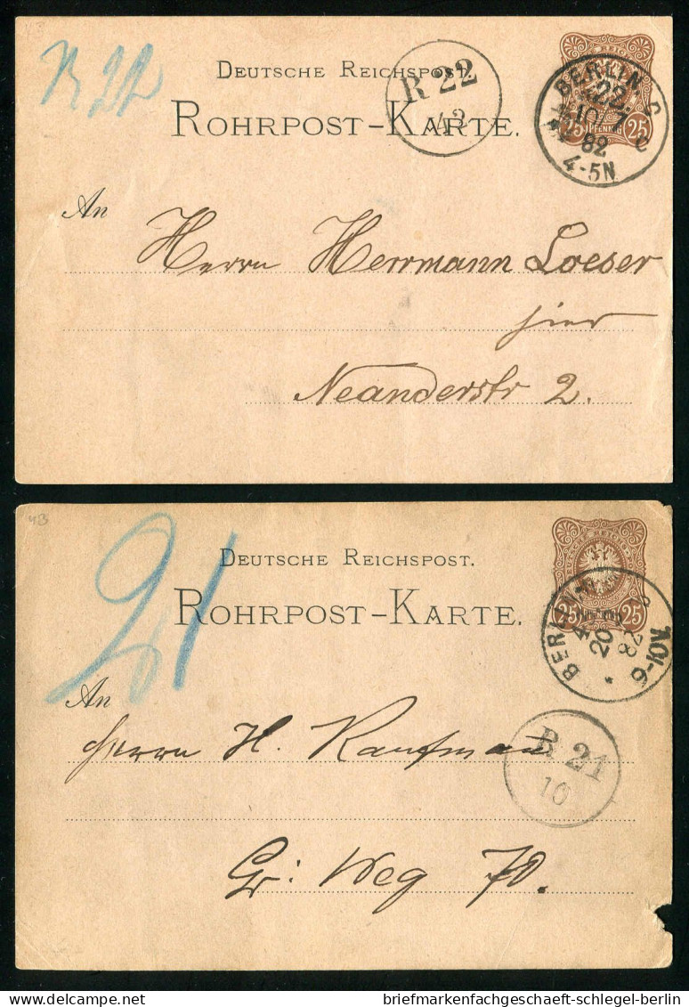 Berlin, 1882, RP4 =B=, Brief - Other & Unclassified