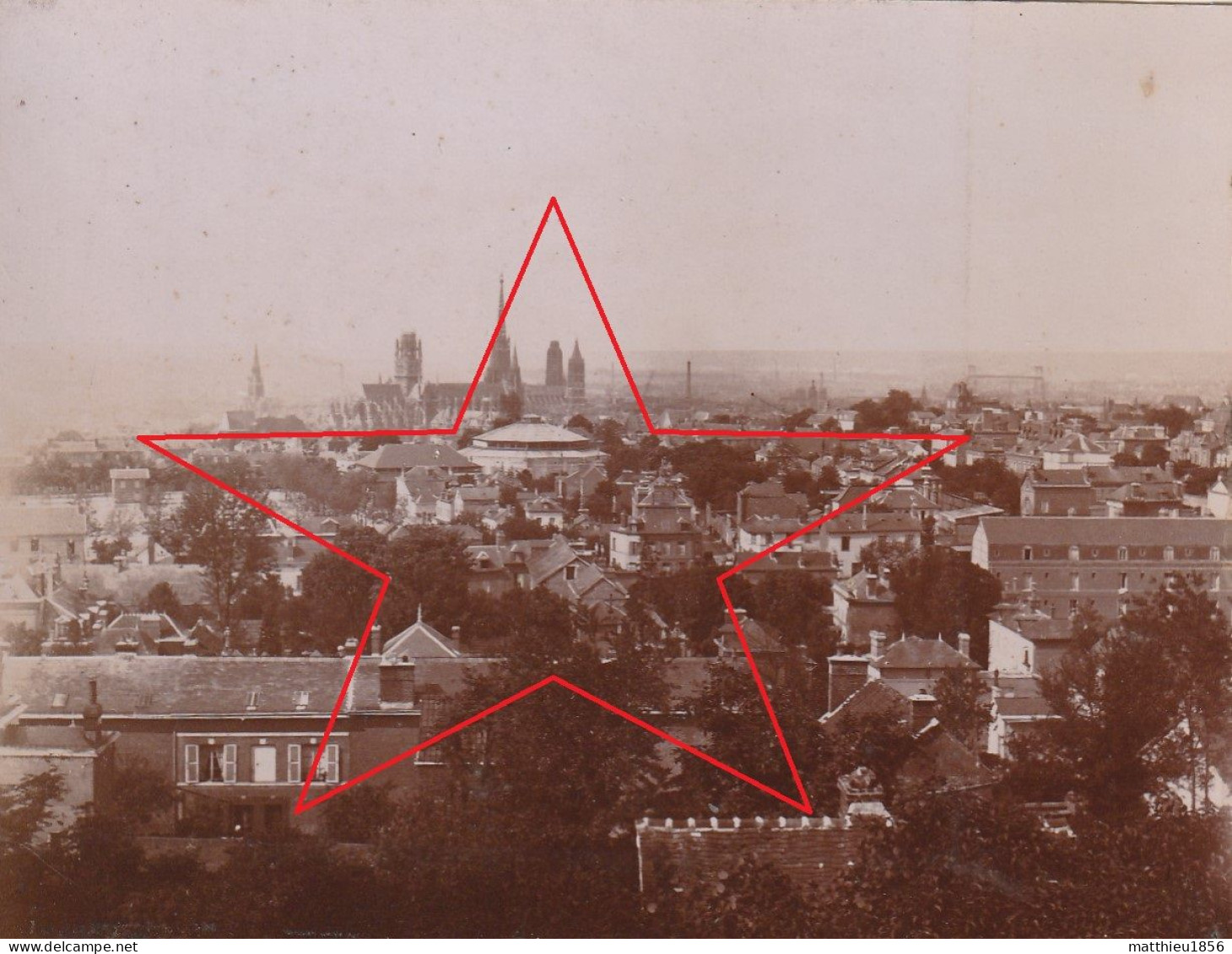 Photo 1899 ROUEN - Une Vue (A256) - Rouen