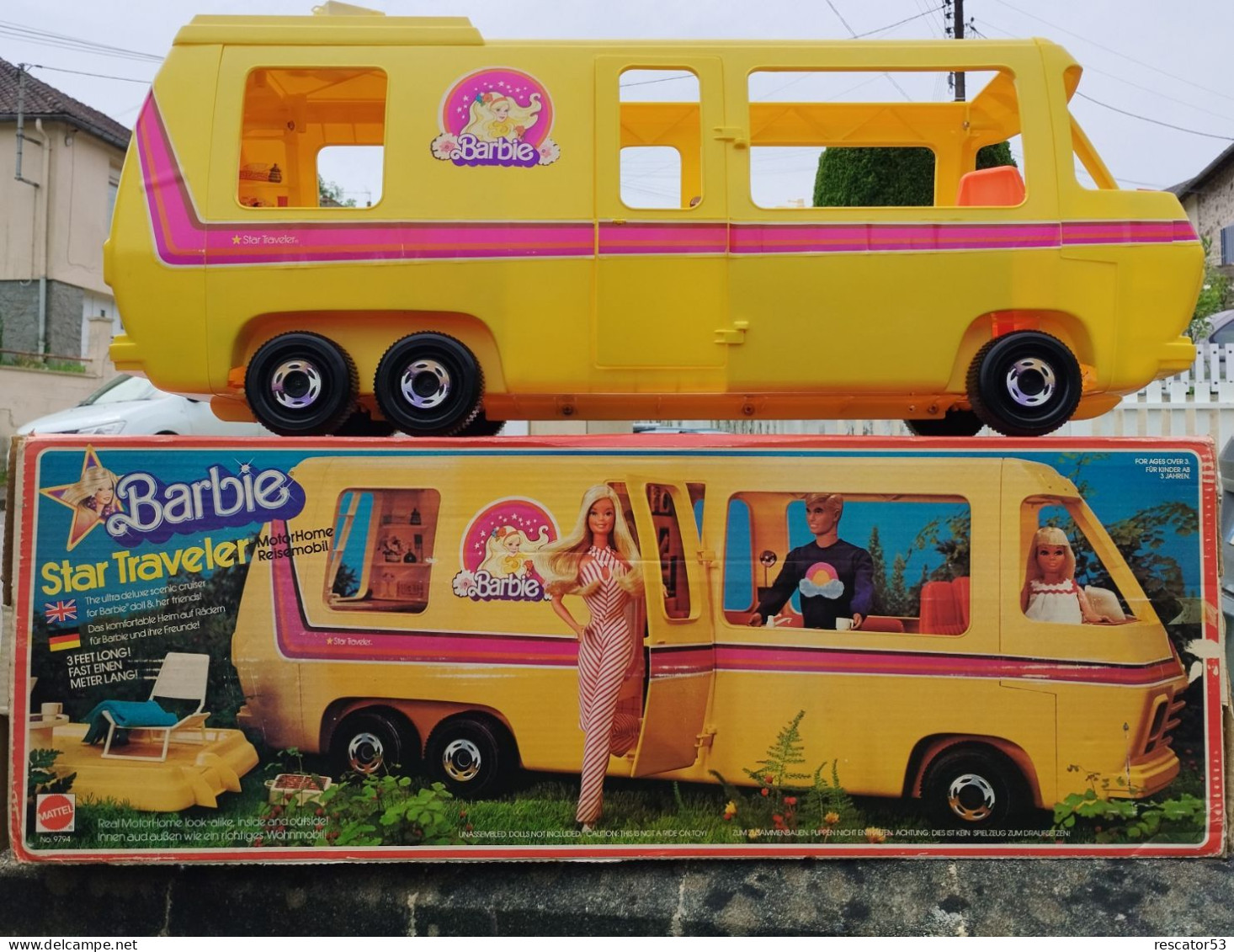 Rare Et Vintage Dans Sa Boite D'origine Camping-car GMC Barbie TBE 1976 - Jugetes Antiguos