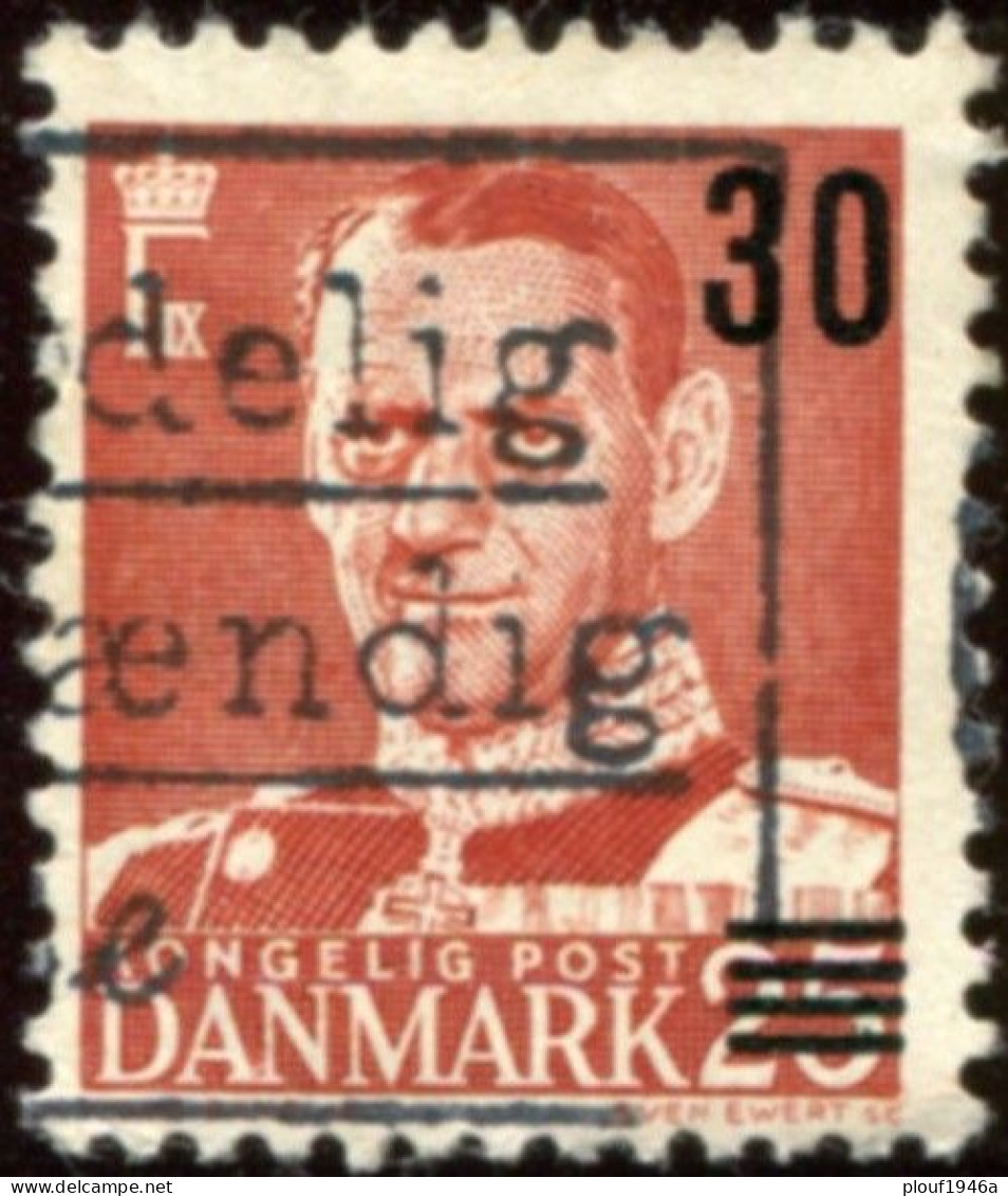 Pays : 149,04 (Danemark)   Yvert Et Tellier N° :   364 (o); Michel 360 II - Usado