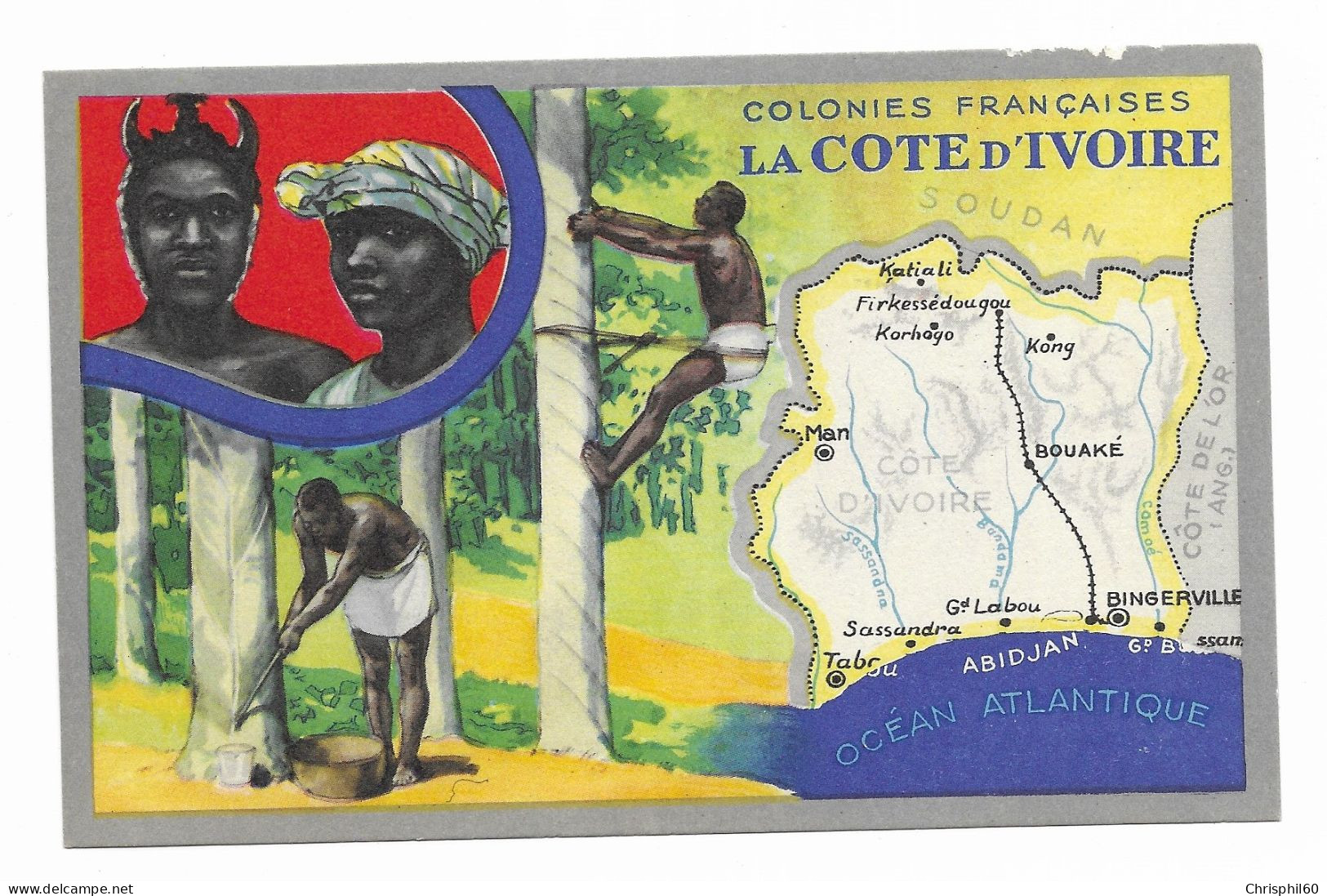 Colonies Françaises - La Cote D'Ivoire - Edition Spéciale Des Produits Du Lion Noir - - Ivory Coast