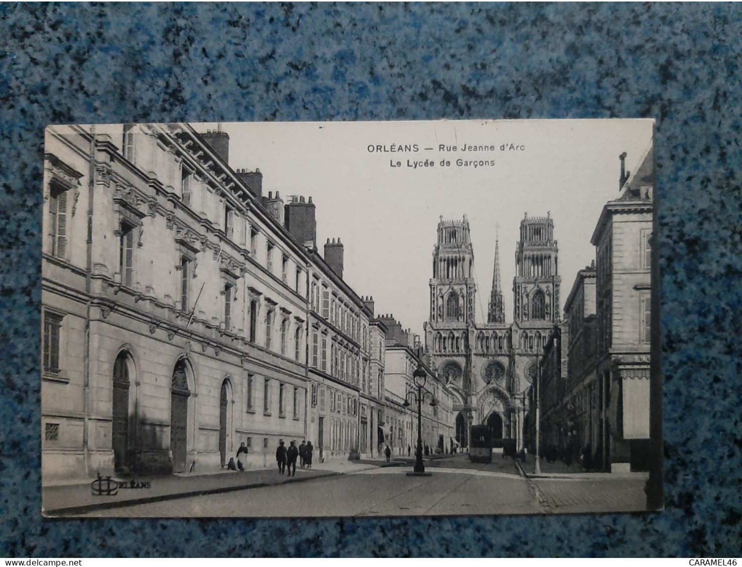 CPA  -   ORLEANS  -  RUE JEANNE D ' ARC   - LE LYCEE DE GARCONS - Orleans