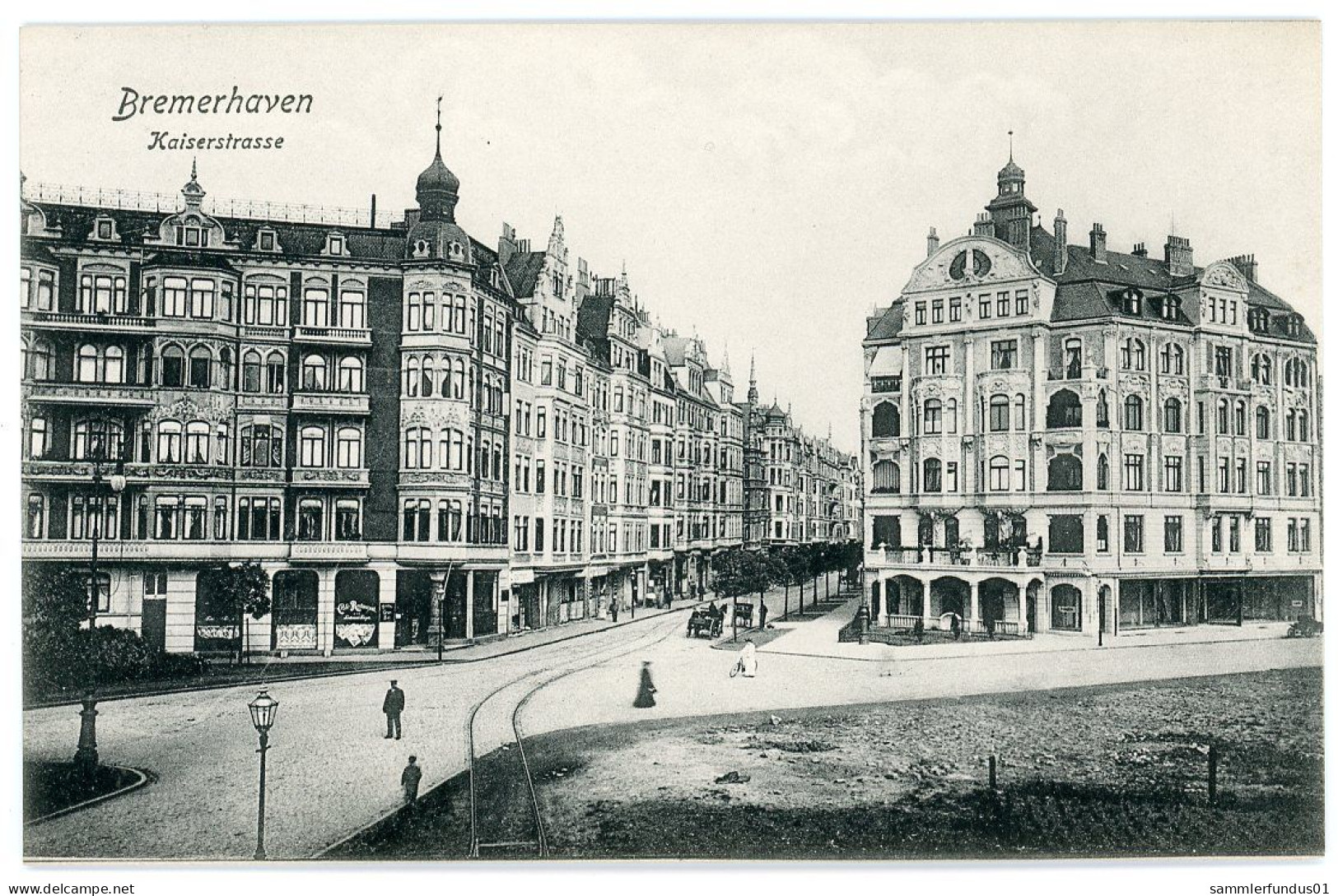 AK/CP Bremerhaven  Kaiserstrasse    Ungel/uncirc. Ca. 1908  Erhaltung/Cond. 1  Nr.1783 - Bremerhaven