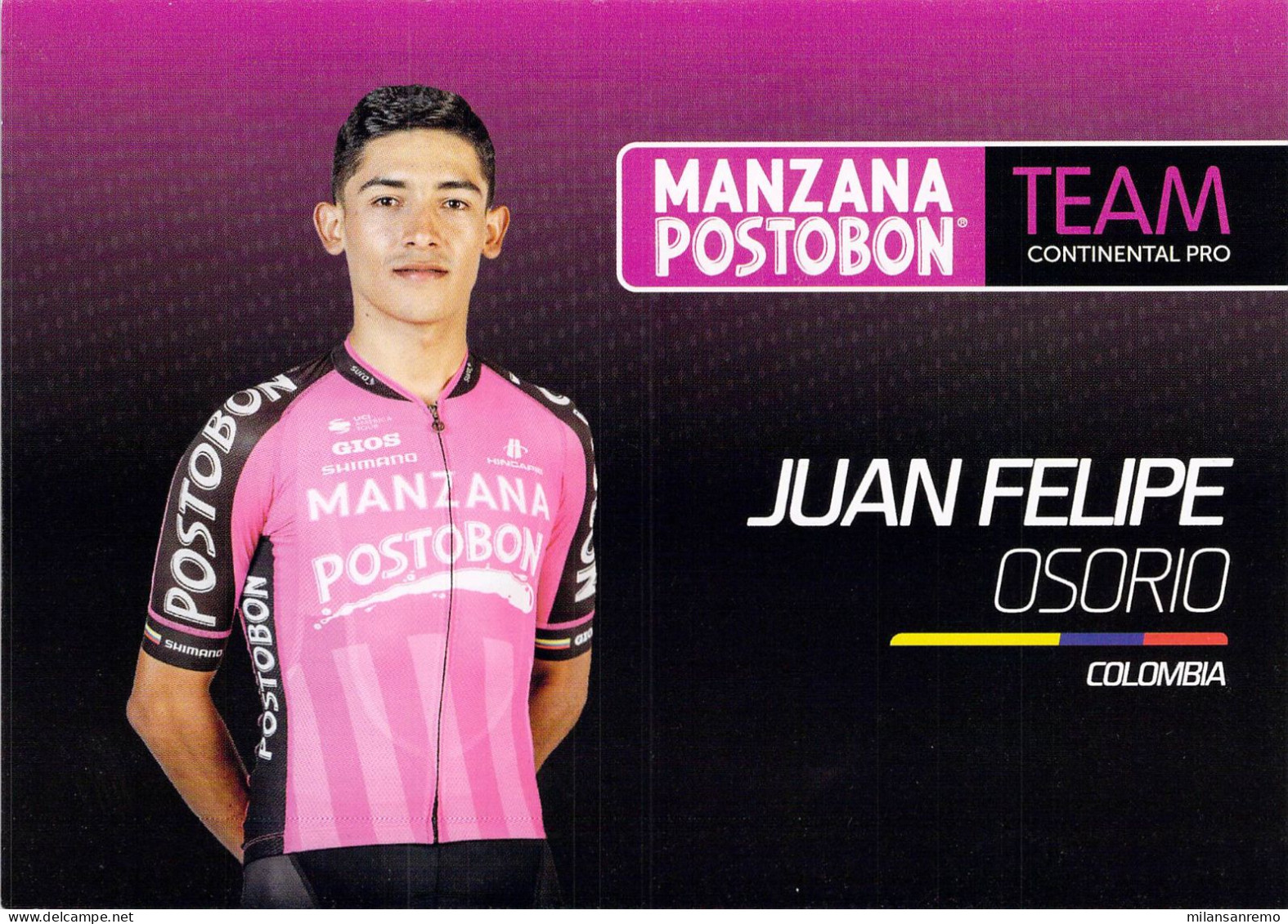 CYCLISME: CYCLISTE : JUAN FELIPE - Radsport