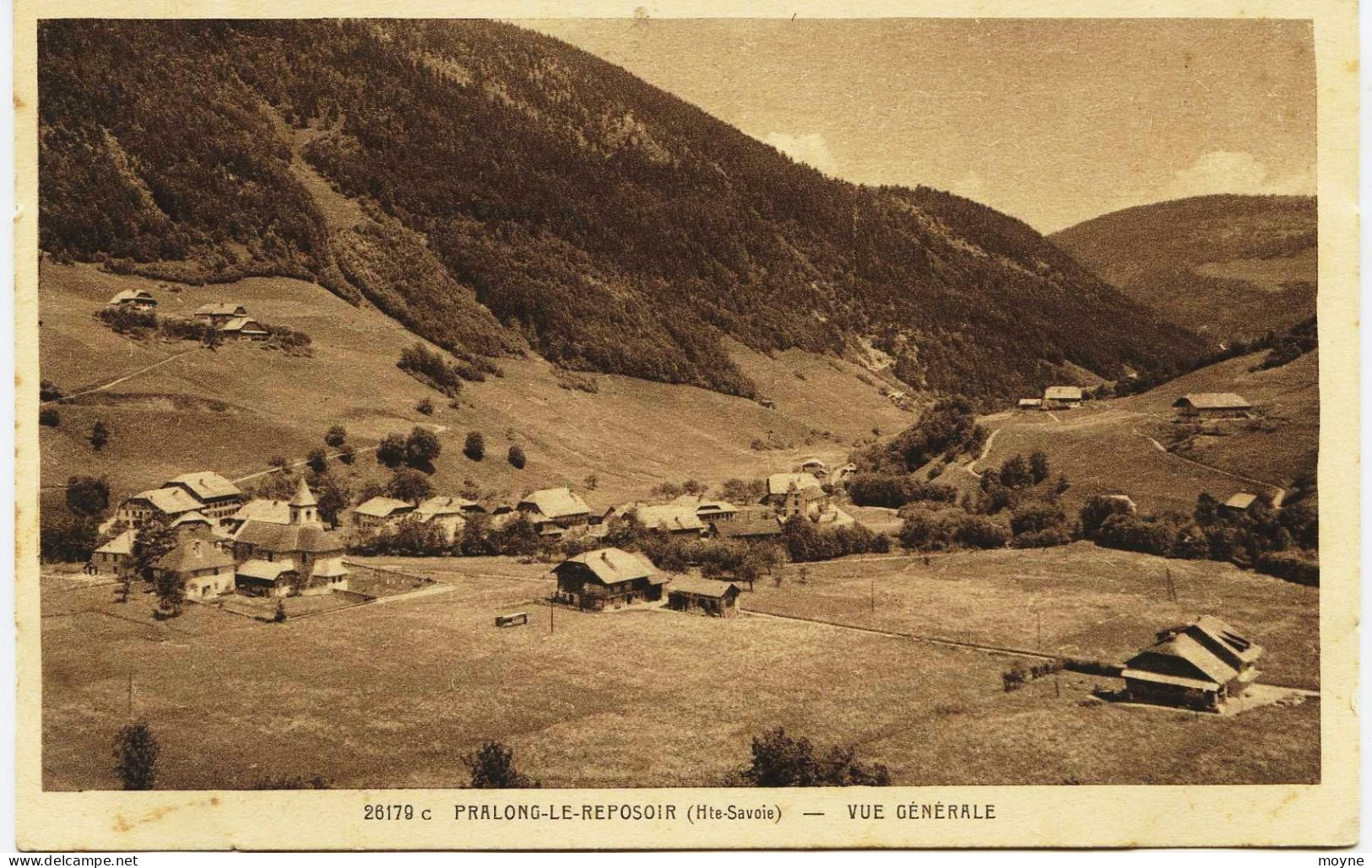 2383 - Hte Savoie -  PRALONG Le REPOSOIR  :  VUE GENERALE Du VILLAGE - Sonstige & Ohne Zuordnung