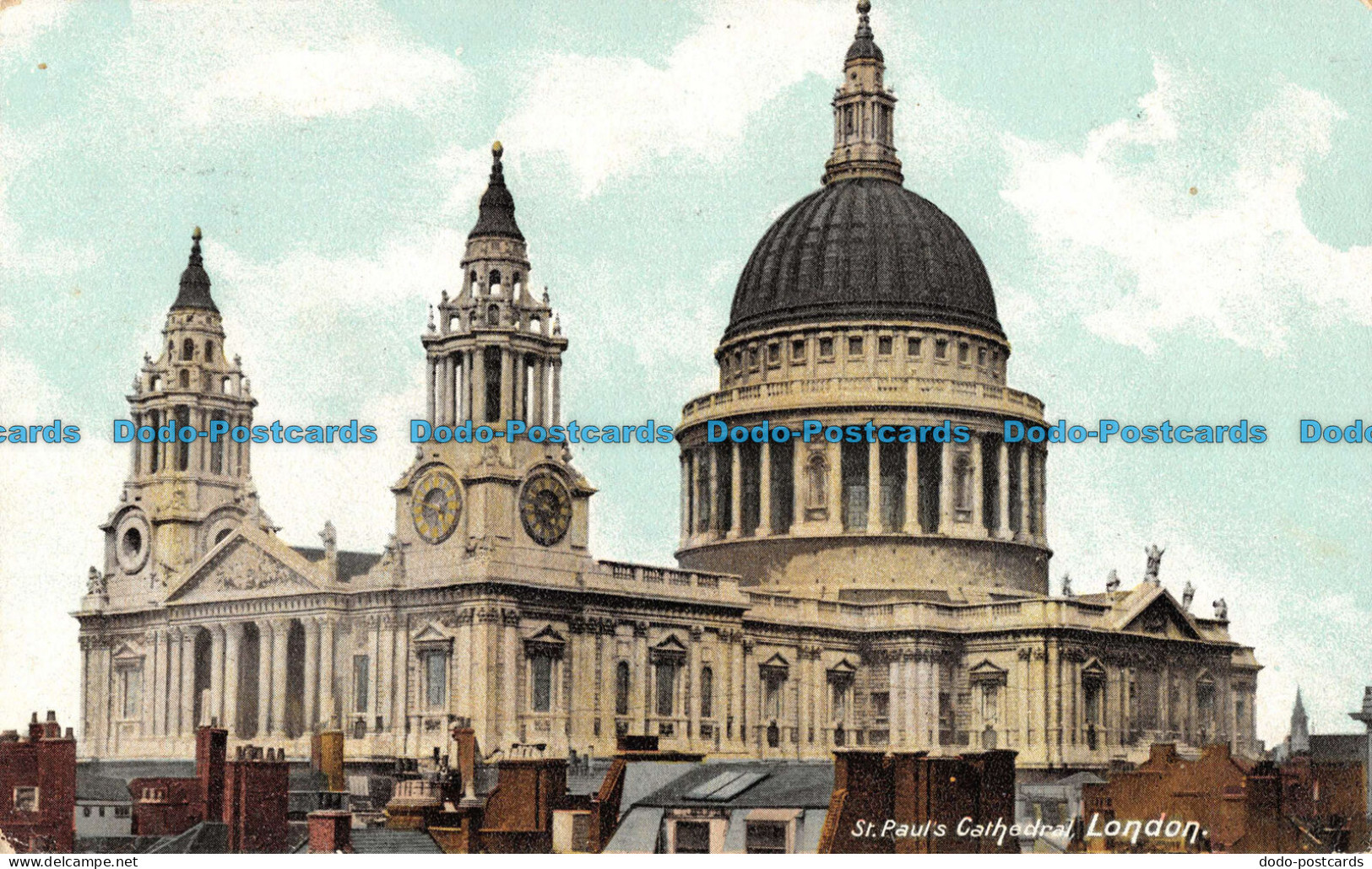 R095297 St. Pauls Cathedral. London. Smith. 1905 - Autres & Non Classés
