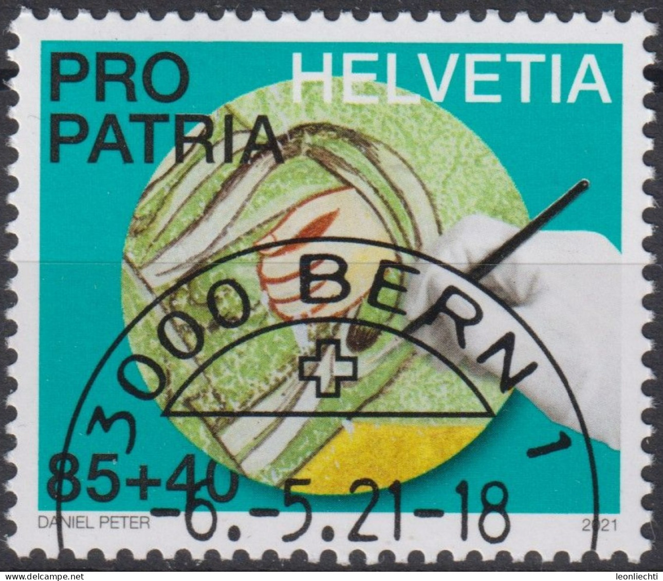 2021 Schweiz Pro Patria, Freske ⵙ Zum:CH B343, Mi:CH 2711, Yt:CH 2637 - Used Stamps