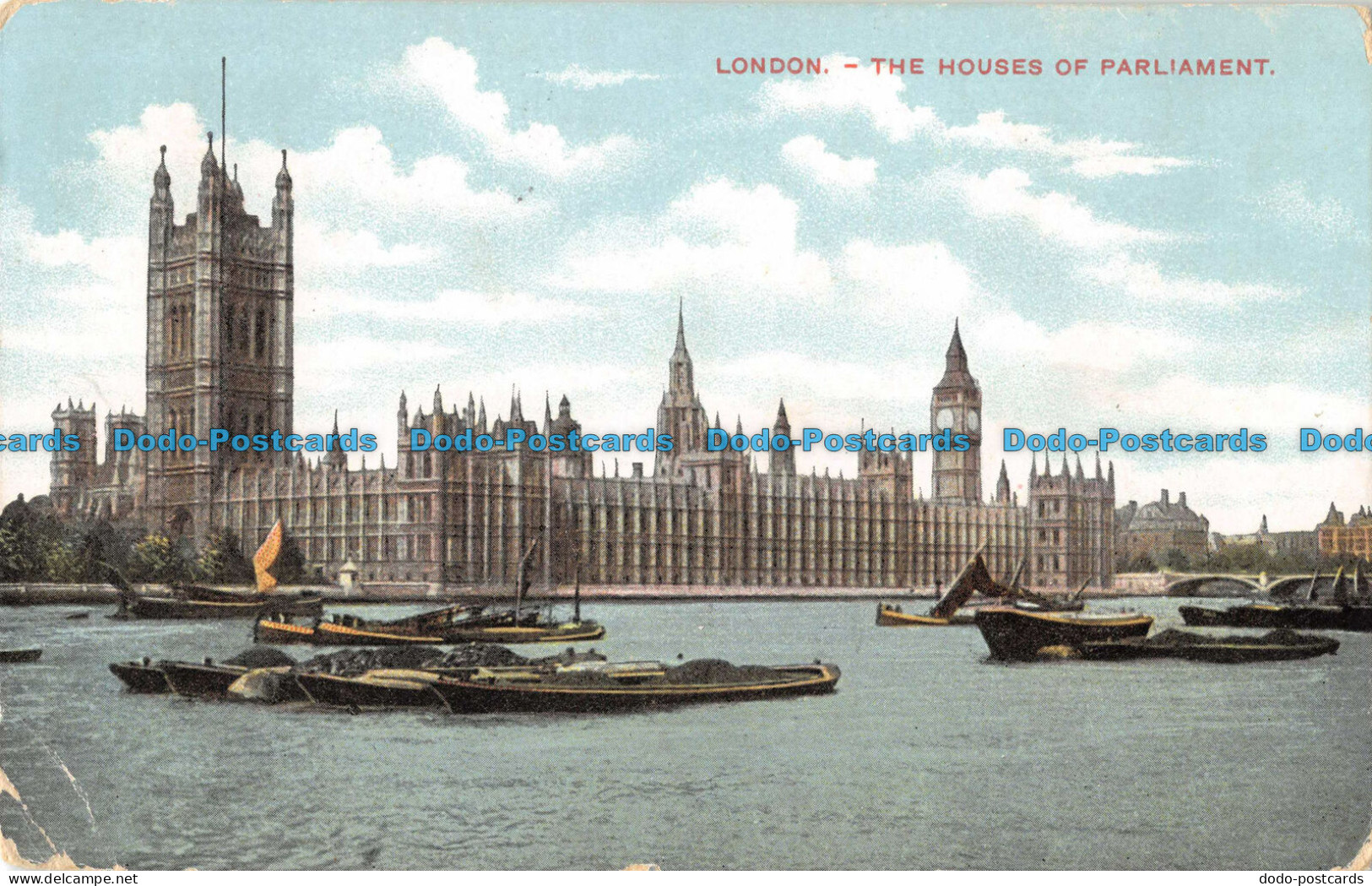 R095299 London. The Houses Of Parliament. Charles Martin. 1904 - Autres & Non Classés