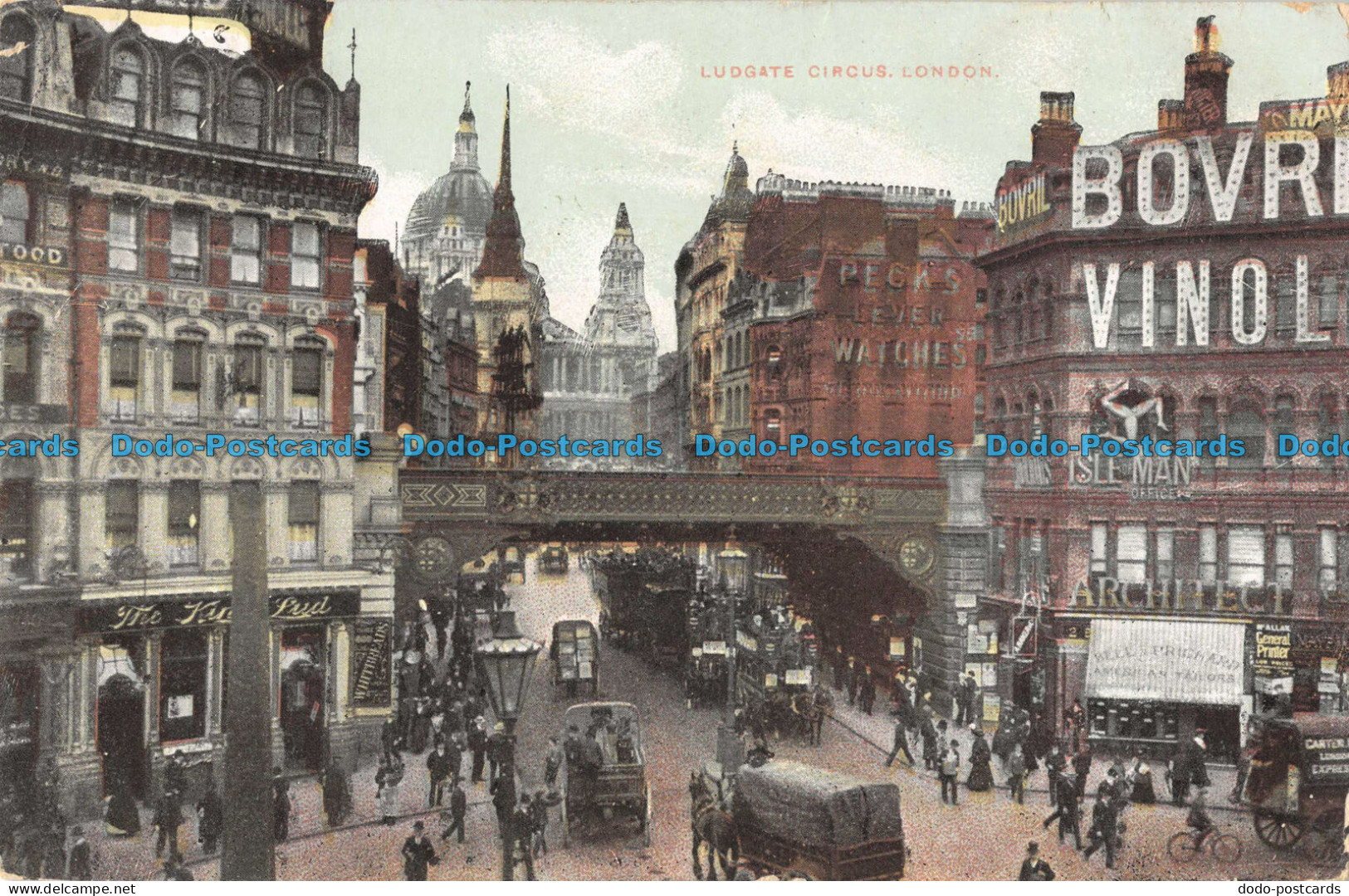 R095300 Ludgate Circus. London. 1906 - Autres & Non Classés