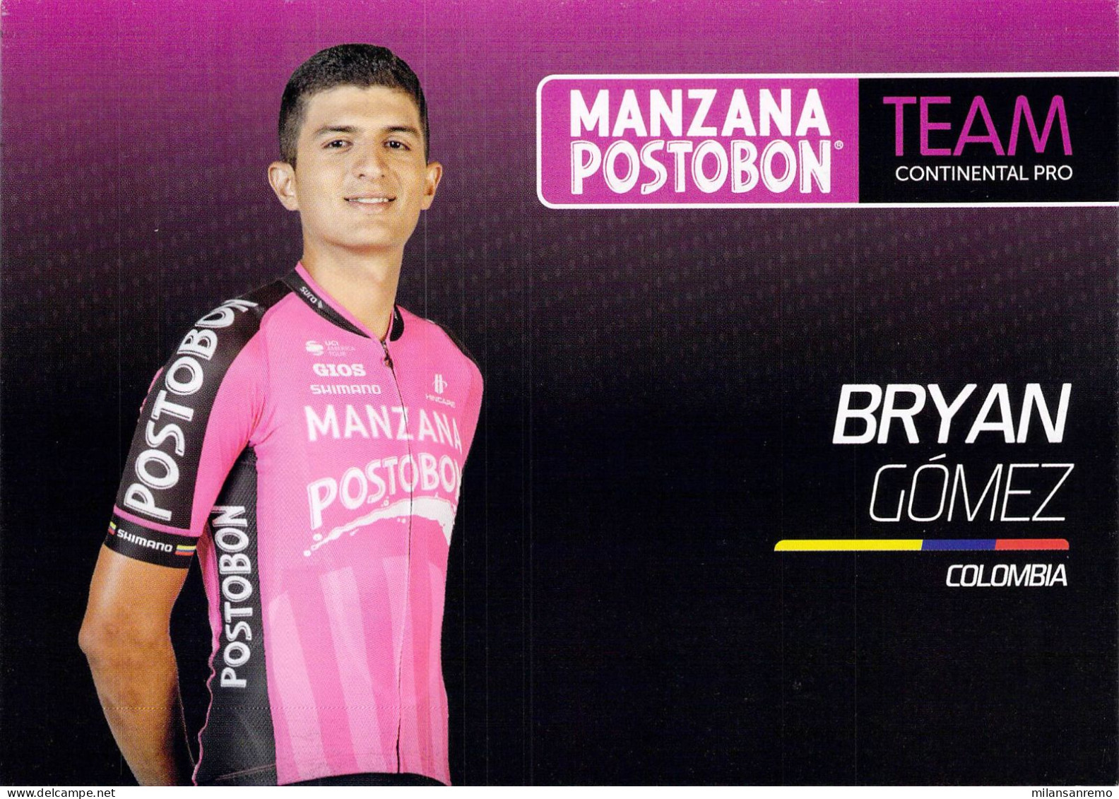CYCLISME: CYCLISTE : BRYAN GOMEZ - Radsport