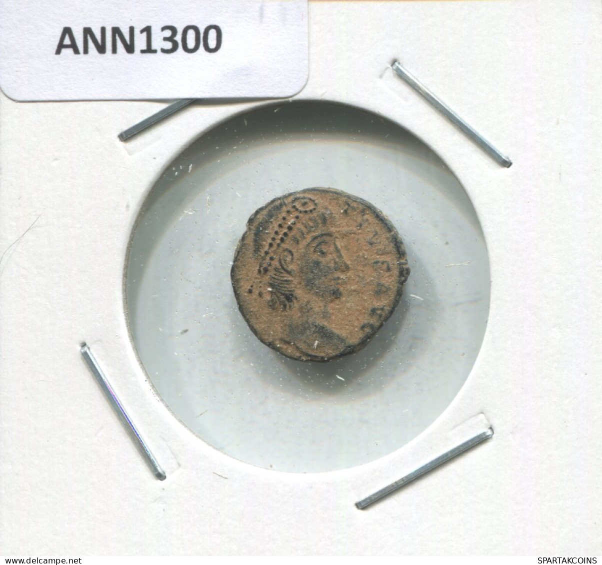 CONSTANTIUS II SISCIA SMANE AD324-337 GLORIA EXERCITVS 1.5g/15mm #ANN1300.9.D.A - The Christian Empire (307 AD To 363 AD)