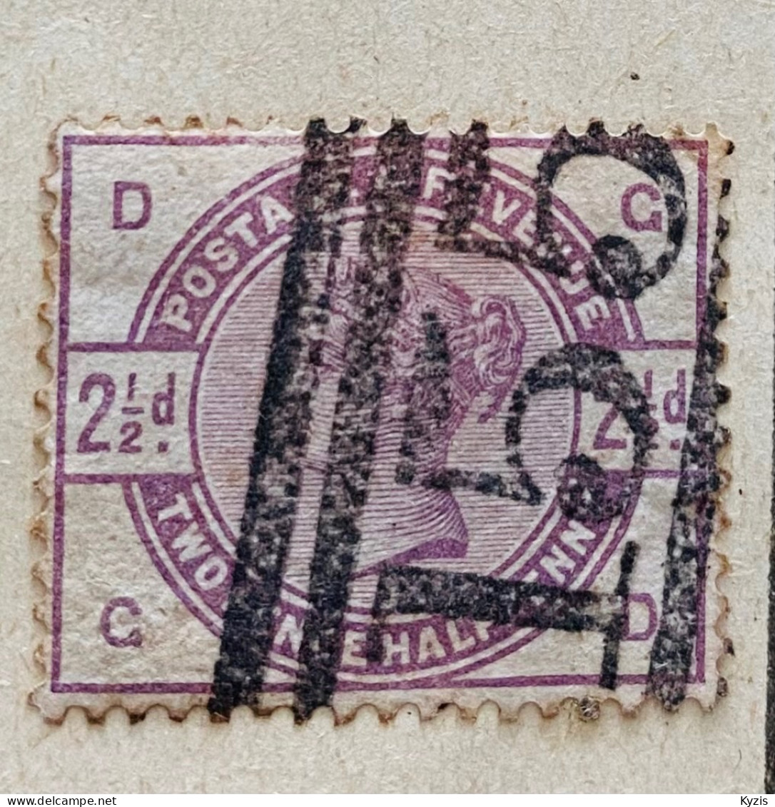 GRANDE BRETAGNE - GB, 1883-84, Timbre 79, VICTORIA - Gebraucht