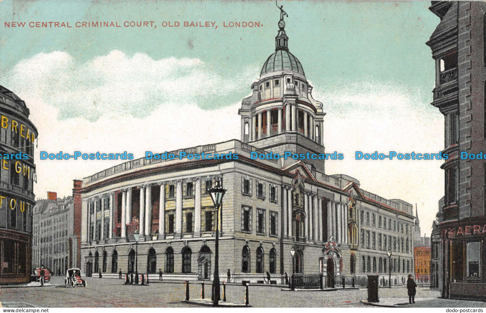 R095321 New Central Criminal Court. Old Bailey. London. The Star - Andere & Zonder Classificatie