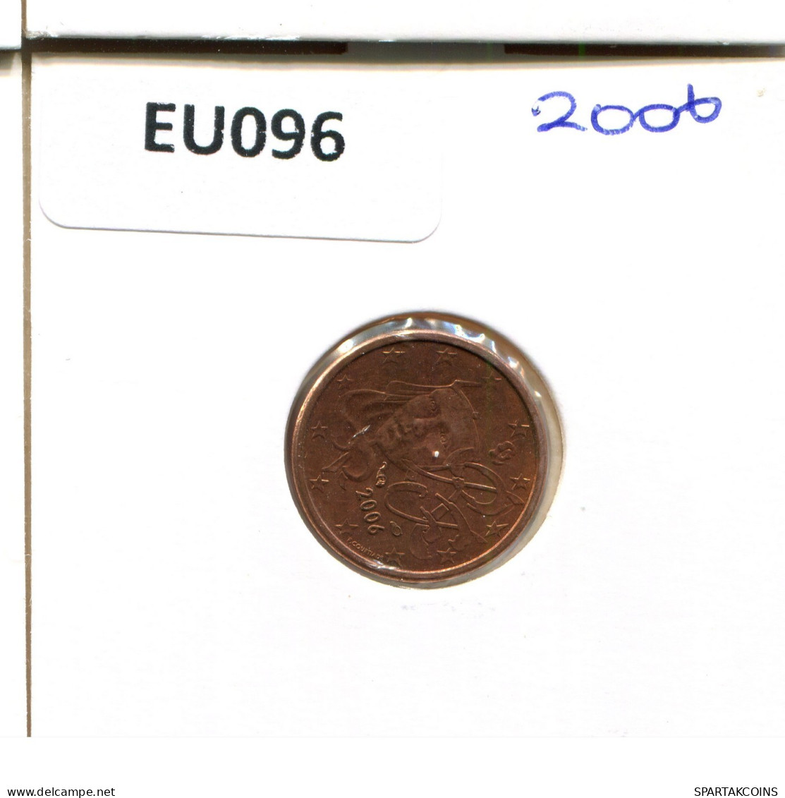 1 EURO CENT 2006 FRANKREICH FRANCE Französisch Münze #EU096.D.A - France