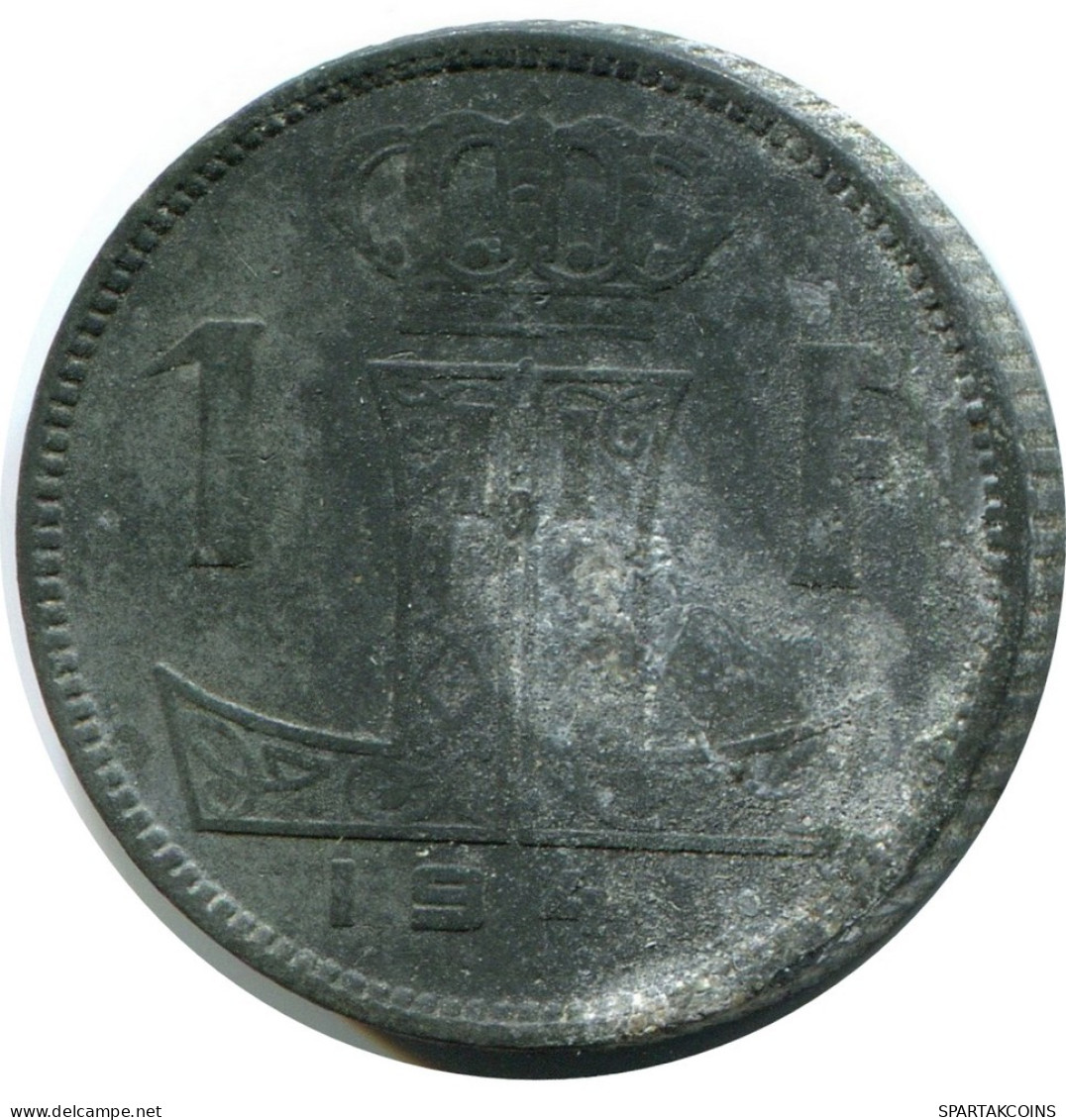 1 FRANC 1944 BELGIQUE-BELGIE BÉLGICA BELGIUM Moneda #AW915.E.A - 1 Franc
