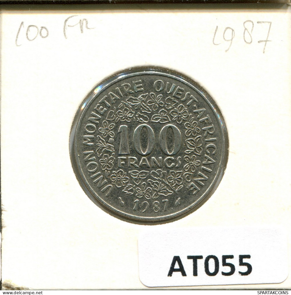 100 FRANCS CFA 1987 Western African States (BCEAO) Coin #AT055.U.A - Other - Africa