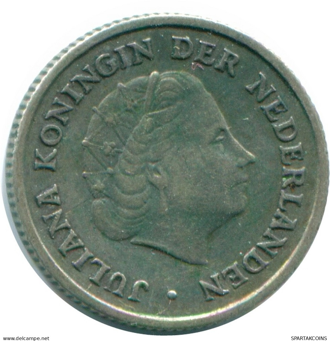 1/10 GULDEN 1956 NETHERLANDS ANTILLES SILVER Colonial Coin #NL12118.3.U.A - Niederländische Antillen